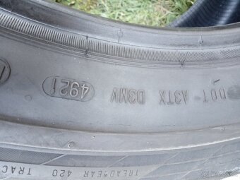 Predám letné pneu 2-šírka 315/40+285/40 R21 Continental - 7