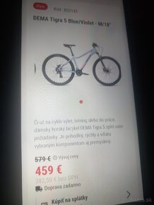 Predám Horský bicykel Bema Tigra - 7