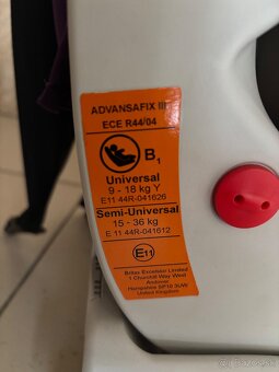 Detská autosedačka Britax - 7