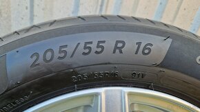 Letná alu sada Škoda Octavia 3, 5x112 R16 + pneu 205/55 R16 - 7