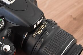 Nikon d5100 s otočnym displejom - objektiv 18 - 55 AF - 7