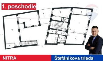 Predaj budovy “Pešia zóna“ – centrum - Nitra, EXKLUZÍVNE - 7