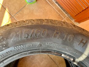 215/60 R16 zimné pneumatiky – 2 kusy - 7