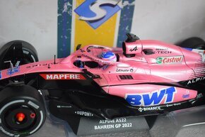 1:18 ALPINE A522 FERNANDO ALONSO 2022  pink - 7