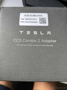 Originálny adaptér CCS combi 2 Tesla. - 7