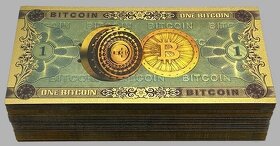 Originálna zberateľská pamätná bankovka - 1 ₿ - 7