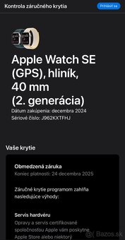 Apple Watch SE 2 (2024) 40mm Midnight - 7