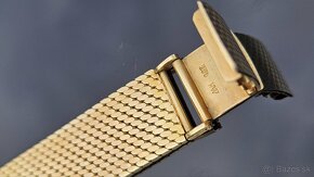 Zlaté pánske hodinky Omega automatic Genéve - 7