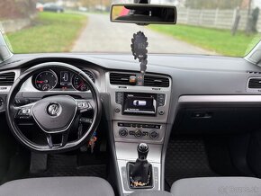 Wolkswagen Golf 7 Variant 1.6TDI  Stav Nového - 7