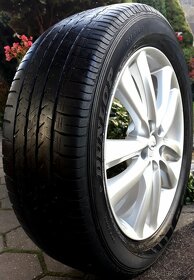 alu R18 5x114,3 orig. Hyundai, letné pneu 225/55 iX35 - 7