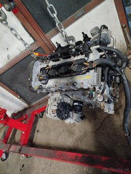 Predám kompletne nastrojený motor 1.4 16v BBY 55kw benzín - 7