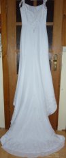 svadobné šaty Michelangelo z USA, 36, biele - 7