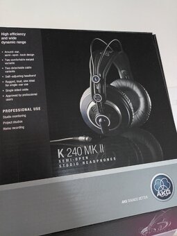 Predám štúdiové slúchadlá AKG K 240 MK - 7