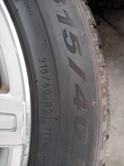 alu disky Mercedes Benz /originál/+zimné pneu Pirelli - 7