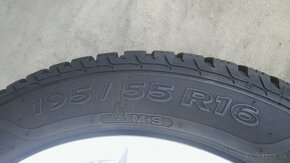 el 4x100 r16 Renault Dacia + zim 195/55 r16 kúpa 2022 - 8 mm - 7