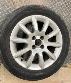 Alu disky 4x100 R16a  letne Pnue 205/55 R16 - 7