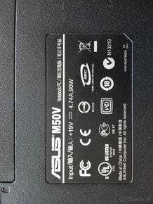 REZERVOVANÉ - ASUS M50VC 15.4", RAM 4GB, SSD 223GB - 7