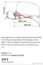 Markiza FIAMMA F80 S 370 - 7