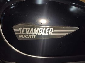 Ducati scrambler smerovky, spetaky, sedadlo, znak, svetlo - 7