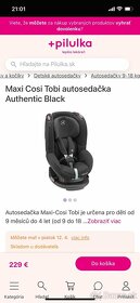 Detská autosedačka Maxi Cosi Tobi - 7