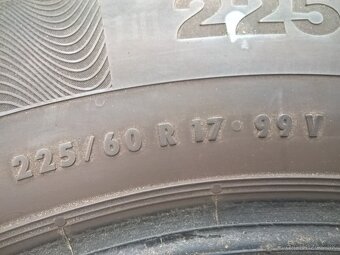 LETNÉ 225/60 R17 99V CONTINENTAL 5 mm 2019 - UŽ OD 15,-€/kus - 7