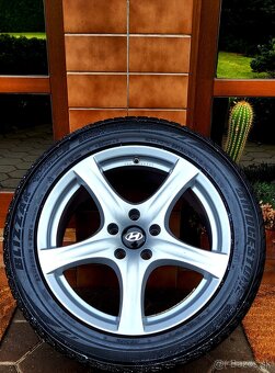 alu R18 5x114,3 orig. Hyundai + Kia, zimné pneu 235/50, TOP - 7