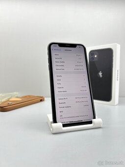 iPhone 11 BLACK 128GB ORIGINÁL STAV - 7