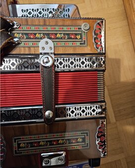 Harmonika - heligonka Hohner Alpina III GCF TOP STAV  - 7