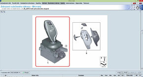 volič prevodového stupňa ( GWS ) na BMW - 7