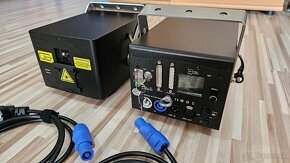 Plnofarebný RGB laser 8,4 W / ILDA / DMX / Nový v záruke - 7