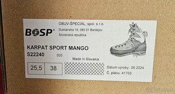 OBUV BOSP KARPAT SPORT MANGO 38 - 7