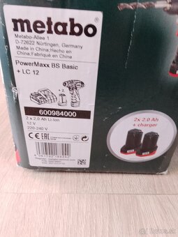 Metabo PowerMaxx BS. - 7