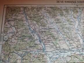 Stara mapa originál z I. ČSR - Rimavská Sobota Miskolc - 7