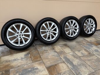 ALU DISKY SKODA 5X112 R18 + LETNE PNEU 235/55 R18 - 7