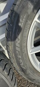 BMW disky 17" originál s pneu zimné a TPMS  5x112 - 7