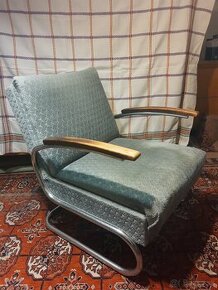 Retro a starožitný nábytok - 2 kreslá Thonet a knižnica - 7