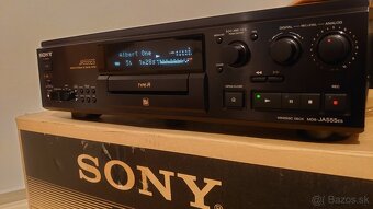 SONY MDS-JA555ES  BLACK + RM D11P AKO NOVÝ - 7