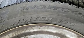 Zimné pneumatiky 195/60 R15 Pirelli na diskoch 4×108 - 7