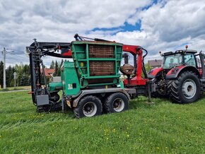 Jenz HEM 582 Rębak štiepkovač dreva z Massey Ferguson - 7