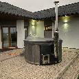 Hottub, drevený kúpací sud - 7