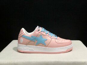 Bape sta tenisky retro ružové - 7