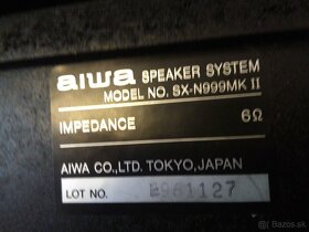 Aiwa 999 mk ll Tokyo Japan - 7