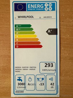 Predám umyvačku riadu Whirlpool 60 cm - 7