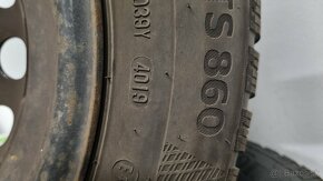 Zimne pneu Conti TS860 185/65 R15 + disky - 7