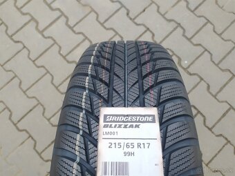 Zimná sada Audi, VW, Škoda, Seat 5x112 R17 + pneu 215/65 R17 - 7