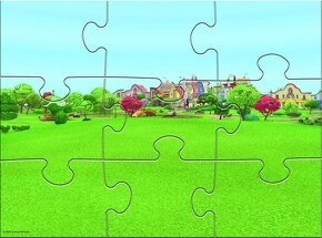 Magnetické puzzle zajačik Bing alebo prasiatko Peppa Pig - 7