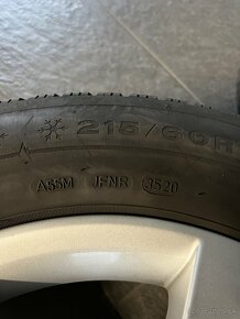 Predam original Škoda Orion zimnu sadu 215/60 R16 - 7