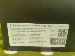 EK WB Quantum Kinetic FLT 240 D5 PWM D-RGB - Plexi - 7