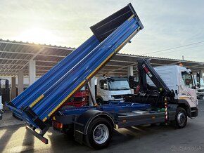 MERCEDES-BENZ ATEGO 1222 SKLÁPAČ S3 + HYDRAULICKÁ RUKA HIAB - 7