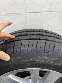 205/60 R16 originál VW DISKY + Pneu Pirelli letné - 7